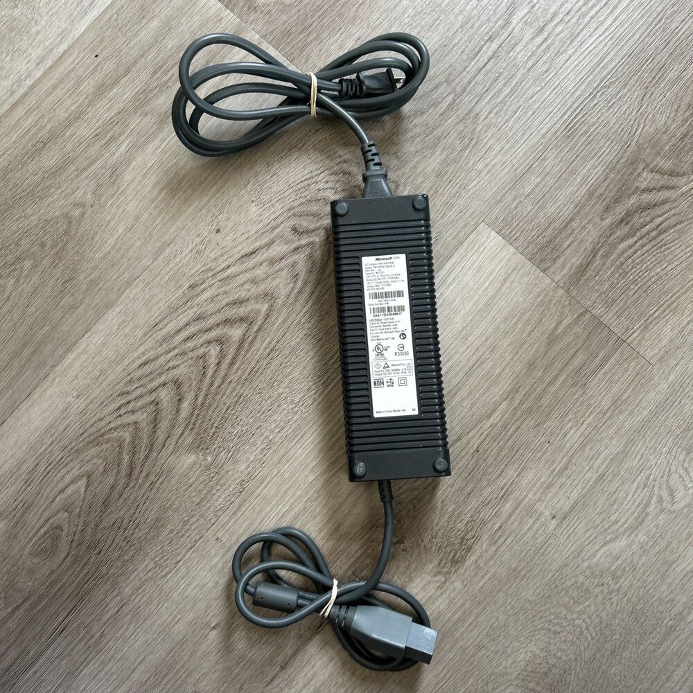 Microsoft Xbox 360 AC Adapter DPSN-168CB A Power Supply Brick OEM Genuine Tested